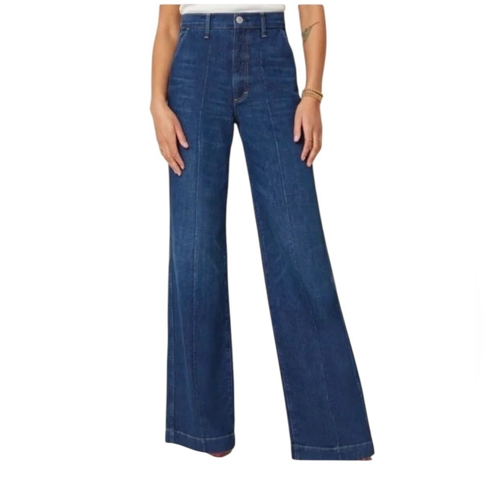 AMO CJ Wide Leg Trouser Jeans - Sz 28
